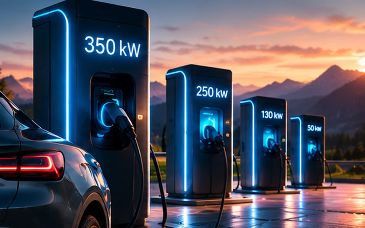 Bornes de recharge rapide pour voitures électriques