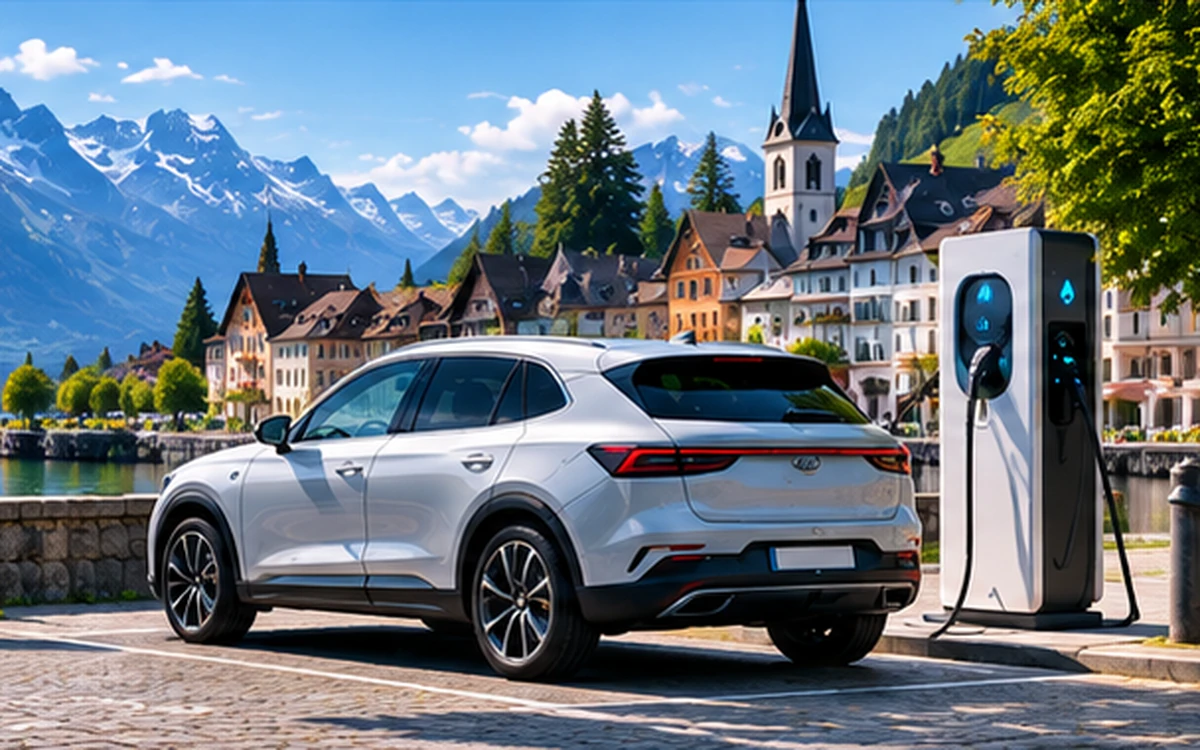 Voiture électrique en Suisse