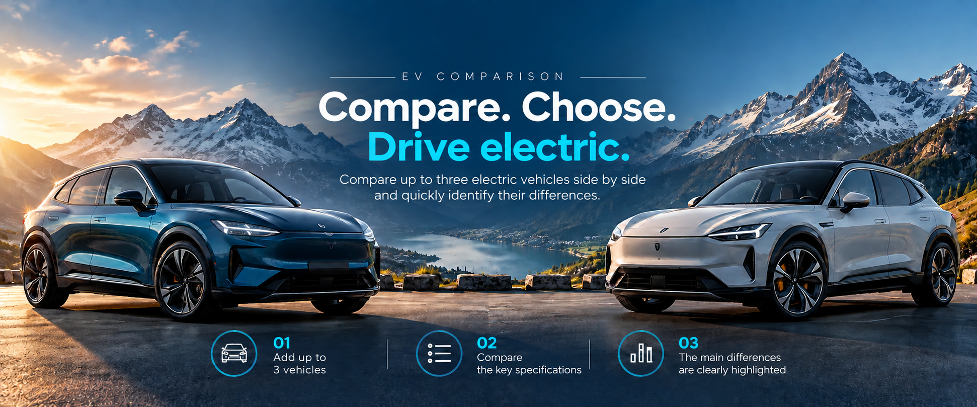 Compare electric vehicles side by side